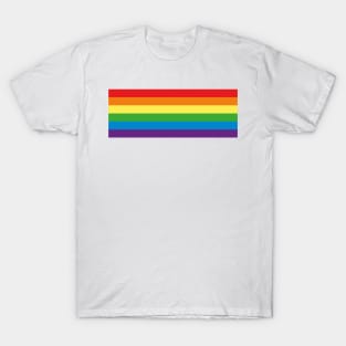 LGBT | Long Rainbow Gay Pride Flag T-Shirt